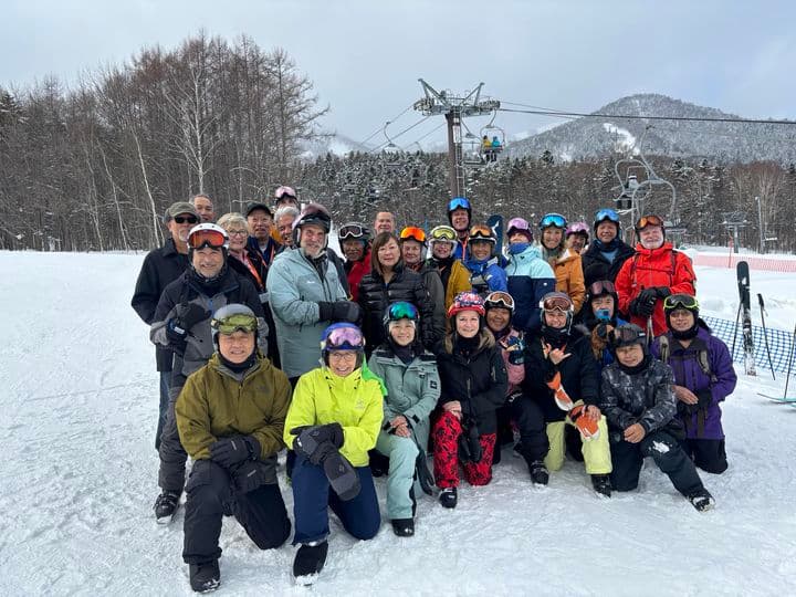 Hawaii Ski Club at Furano, Hokkaidō, Japan