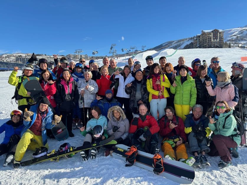 Hawaii Ski Club at Steamboat, Colorado, USA